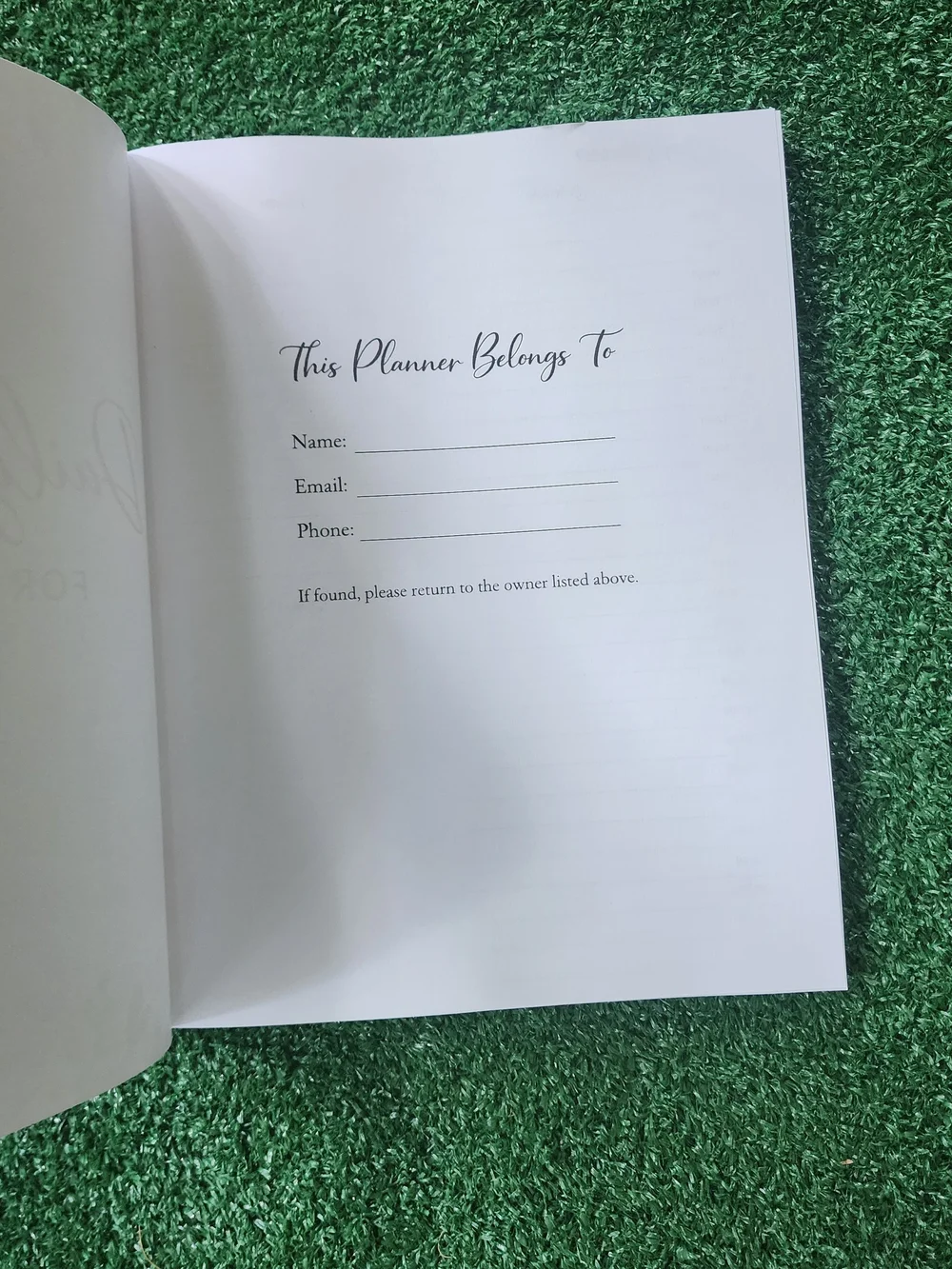 Daily Planner for Busy Moms - Pink Floral